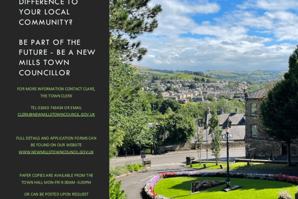 You could become a new member of New Mills Town Council